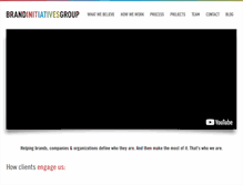 Tablet Screenshot of brandinitiatives.com